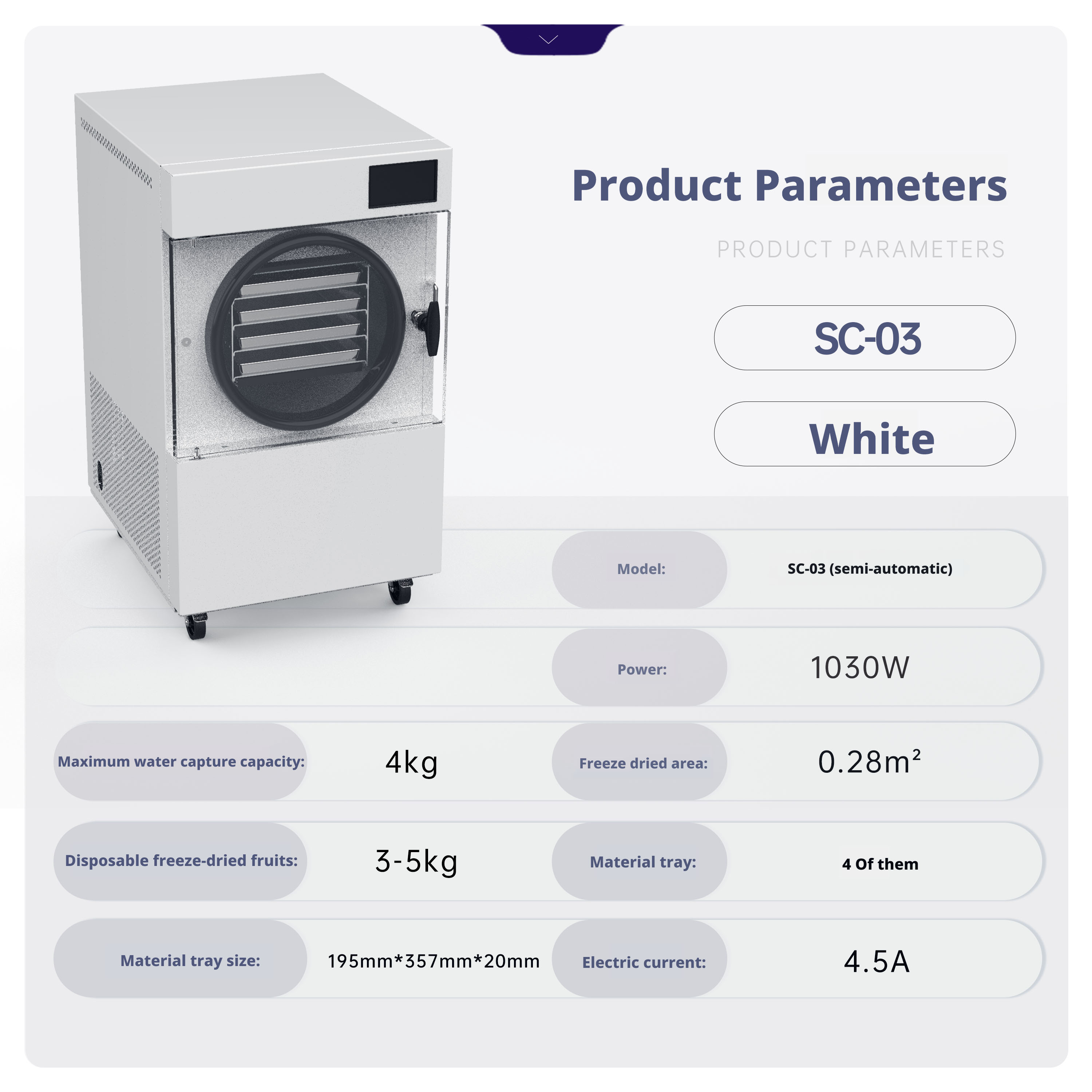Household small freeze dryer